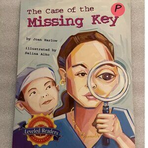 Houghton Mifflin Leveled Readers The Case of the Missing Key - Paperback - GOOD